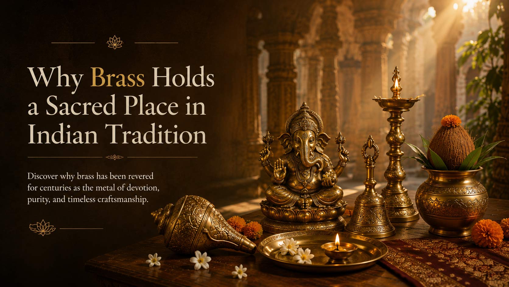 Why Brass Holds a Sacred Place in Indian Tradition