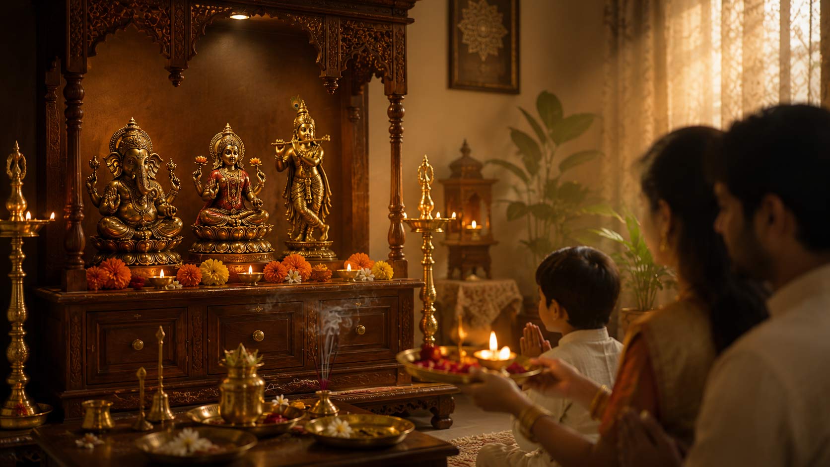 The Spiritual Benefits of Keeping Brass Idols at Home