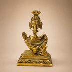 Gold Plated Lord Ganesha Idol with Pagdi - Feature Highlights