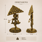 Krishna Goverdhan Idol - Features Infographic