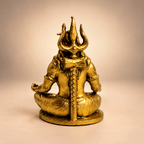 Adiyogi Shiva idol displayed for decor