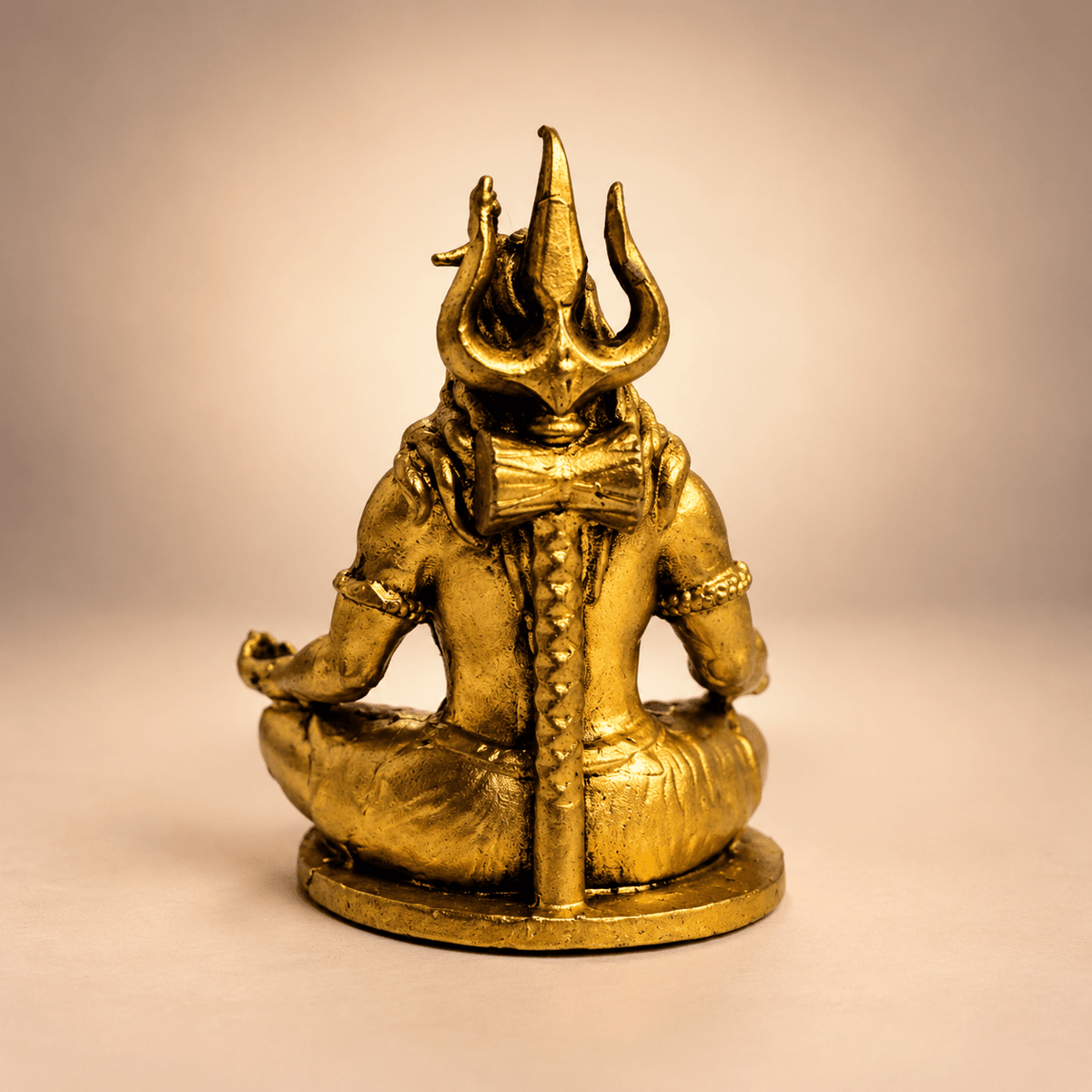Adiyogi Shiva idol displayed for decor