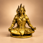 Adiyogi Shiva idol back view