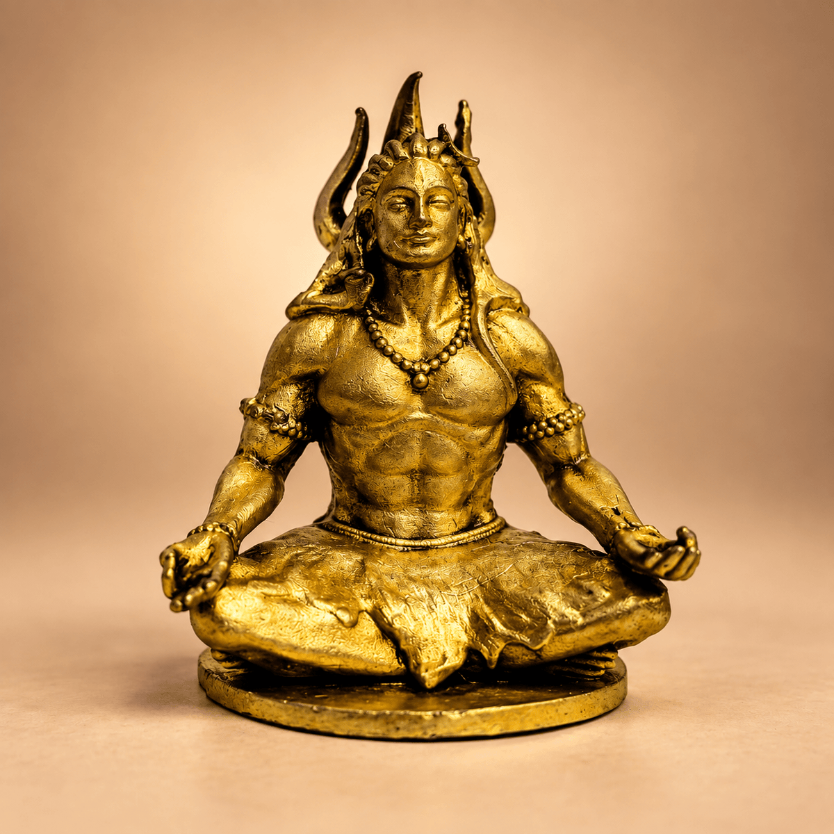 Adiyogi Shiva idol back view